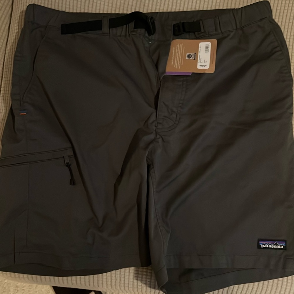 Patagonia - Men’s Performance GI IV Shorts - 8 Inch - Forge Grey - New with tags